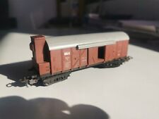 LIMA CARRO MERCI COPERTO SNCF CON FANALI SGNALATORI  PORTE SCORREVOLI CD. 3105