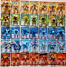 GORMITI serie 2 SECONDA COLLEZIONE COMPLETA 35 personaggi con 35 CARTE ITALIANO