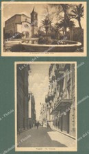 TRAPANI. 2 cartoline d'epoca (una viaggiata 1941)