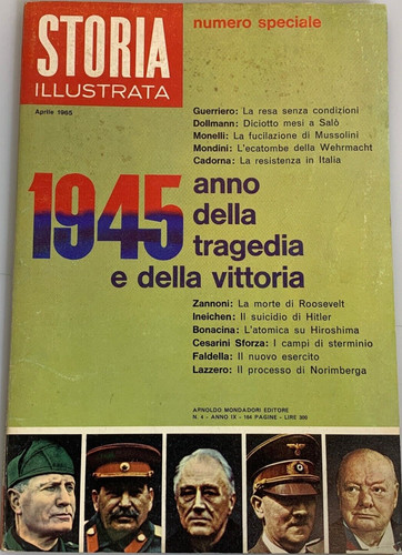 Storia illustrata 1945 anno - illustrata.,