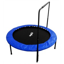 Trampolino fitness con asta di