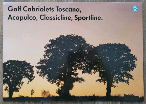 Golf cabrio toscana - vw,