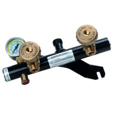 CENTRALINA GAS 2 RUBINETTI CON