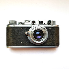 RARA KRASNOGORSK ZORKI 1C FOTOCAMERA ANALOGICA 35 MM. 1949 COPIA LEICA