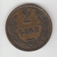 COOPERATIVA MINATORI S. GIOVANNI VALDARNO GETTONE TOKEN 2 LIRE (MM.27) #MD788