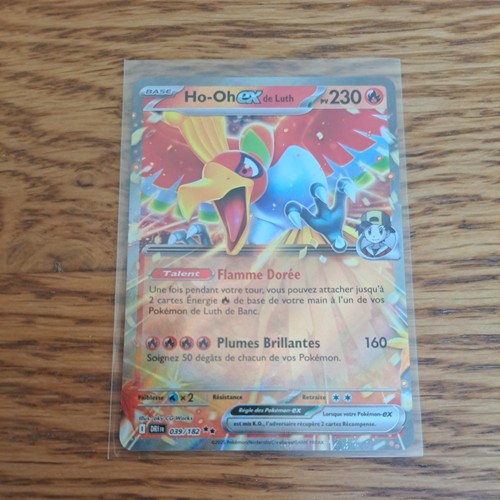 Carte pokémon ex - carte, ho-oh