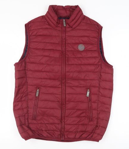 Gilet imbottito rosso uomo - gilet,
