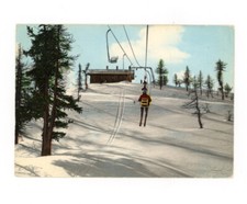 Claviere Cesana Torinese Monti della Luna Seggiovia Montanina Cartolina Spedita