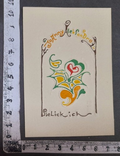 Wunderkammer exlibris 135 - g,