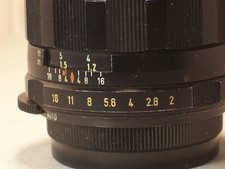 Objectif pentax  super takumar