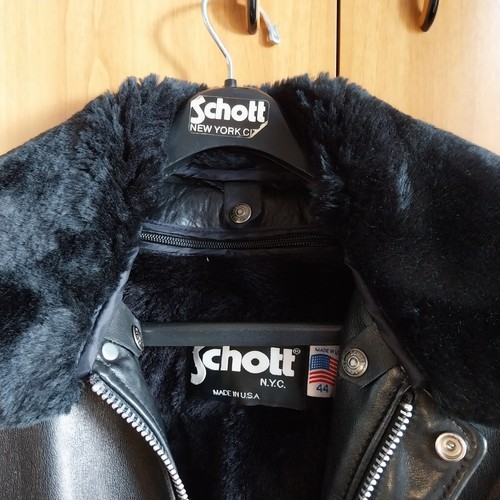 Giacca pelle schott 164 sm - pelle,