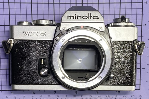 Minolta xd5 restaurata nuova - minolta, e