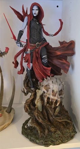 Asajj ventress mythos statue - asajj,