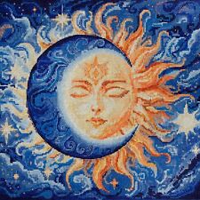 Kit punto croce contati - sole