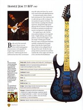 1987 IBANEZ JEM 77 BFP Guitar