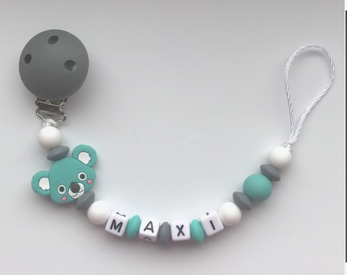 Pacifier chain bow nuckelkette - pacifier,