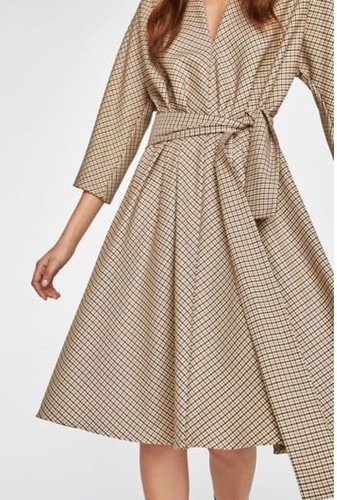Zara woman vestito quadri - vestito, a