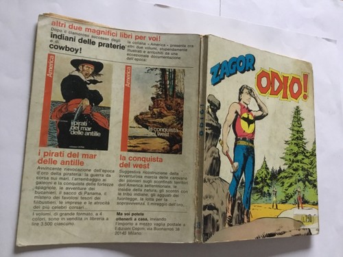 Zagor 39 - zagor, scritta
