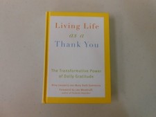 LIVING LIFE AS A THANK YOU -