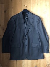 Abito grigio scuro, perfetto, elegante, indossato poche volte, Hirmer München