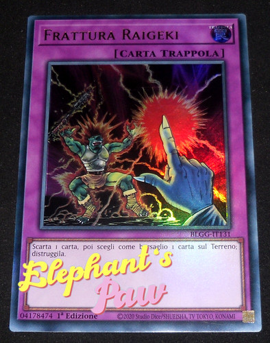 Yugioh frattura raigeki - yugioh,
