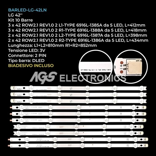 Kit barre strip - kit,