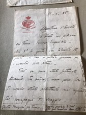 Lettera Reggimento Lupi Di Toscana 1925