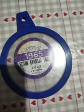 BOLLO EPOCA ORIGINALE PORTABOLLO MOTO MOPED ITALY 1965  vespa guzzi lambretta