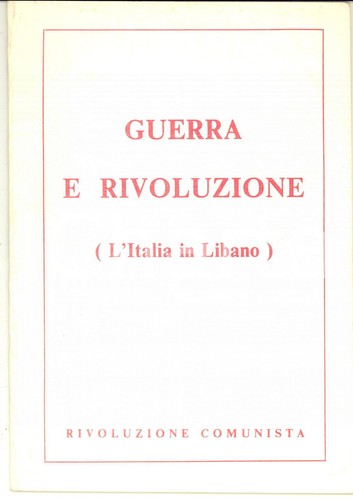1983 rivoluzione comunista - rivoluzione,