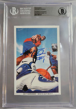 Penny Hardaway firmato "WHO'S GOT NEXT?" Nike Mini Poster Card BGS AUTO 10 POP 1