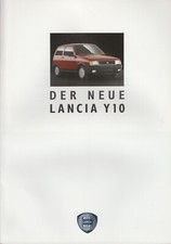 PROSPETTO BROCHURE LANCIA Y10
