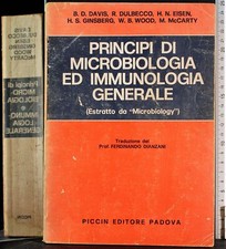 PRINCIPI DI MICROBIOLOGIA ED IMMUNOLOGIA GENERALE. DULBECCO, EISEN. PICCIN.