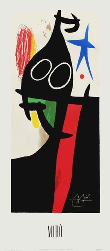 Joan miro affiche - joan,
