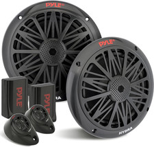 Altoparlanti Marino 200 Watt, Casse Audio Impermeabili, Speaker a Due Vie Da 16,