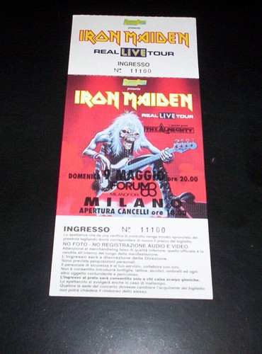 Iron maiden real live - iron,