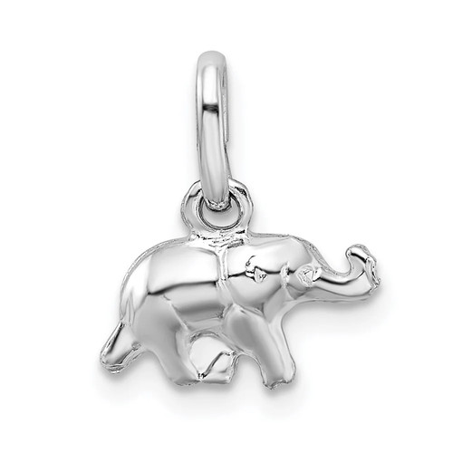 Charm elefante argento - in,
