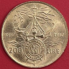 MONETA 200 LIRE Commemorativa