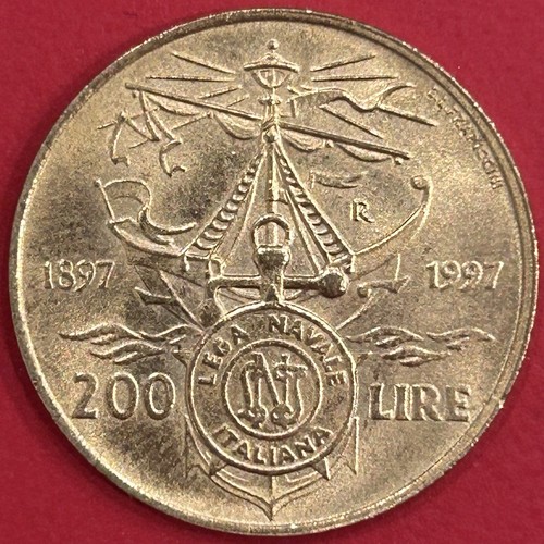 Moneta 200 lire commemorativa - 200,