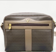 Borsa a tracolla vintage Mario Valentino PVC x pelle monogramma Made in Italy