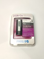 Philips GoGear SA2220 Lettore Audio Digitale 2GB MP3 WMA USB Vintage Sigillato NUOVO