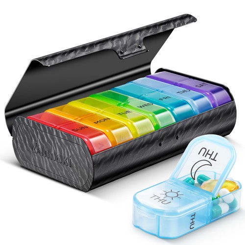 Metal organizzatore pillole - organizzatore,