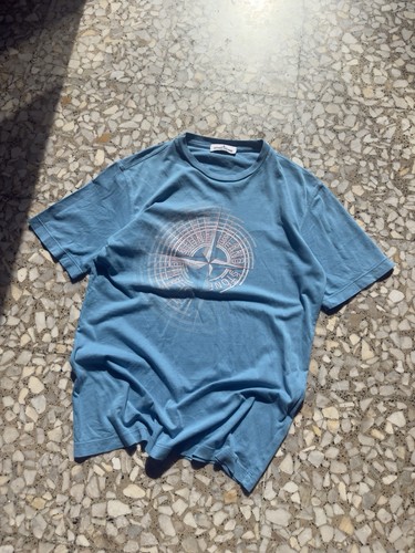 Stone island logo - shirt, blue