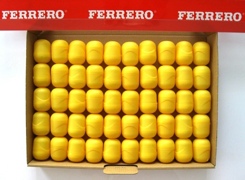 Capsule ovetto vuote giallo - 50,
