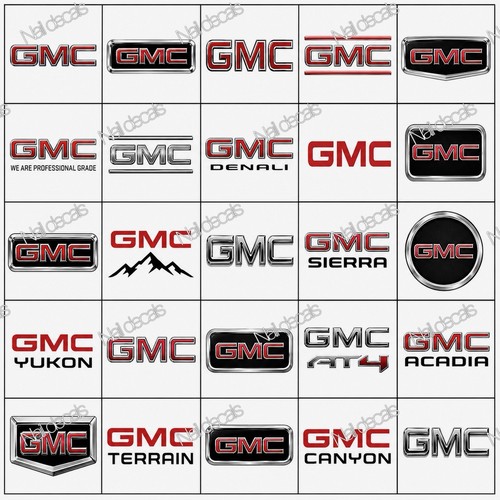 Gmc decalcomanie unghie - gmc,