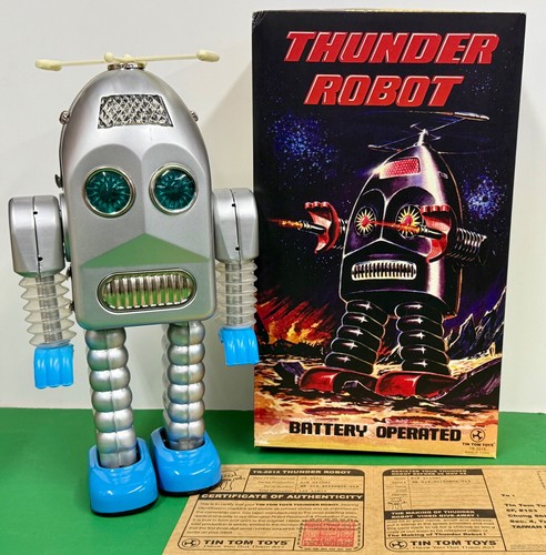 Thunder robot tinplate - thunder,