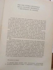 LIGURIA, I Recipienti Per cultura materiale+Val Graveglia Mezzi Trasporto 2SAGGI