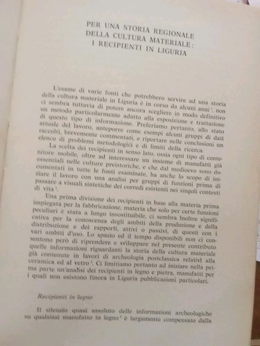 Liguria recipienti per - liguria,, i