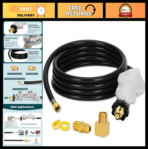 Tubo propano 12ft con - tubo,