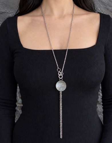 Collana lunga donna - collana,