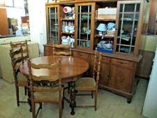  CREDENZA ( anni '70)   NOCE Classico  VINTAGE     Luc -URDE